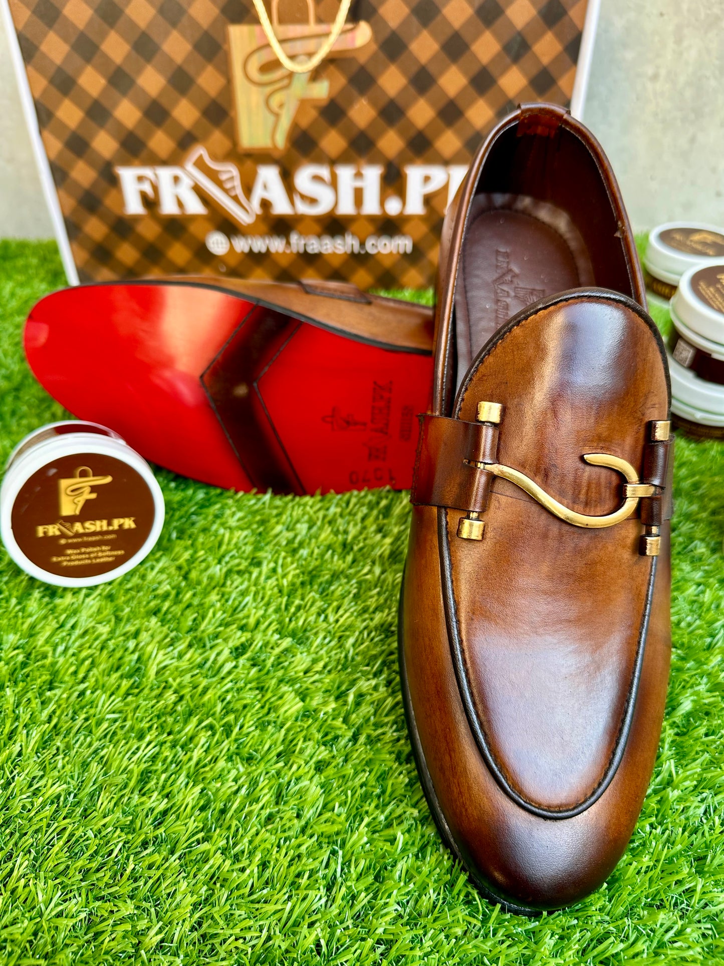 GOLD M-S-B SLIP ONS-1070