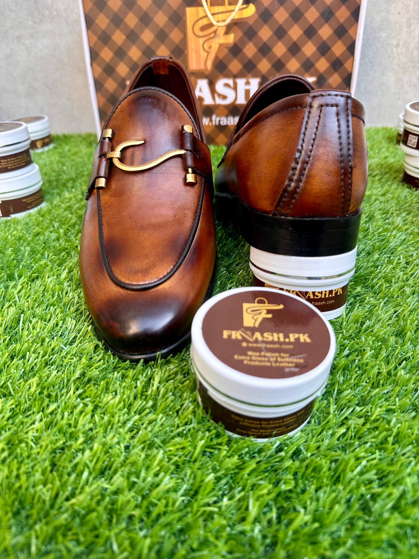 GOLD M-S-B SLIP ONS-1070